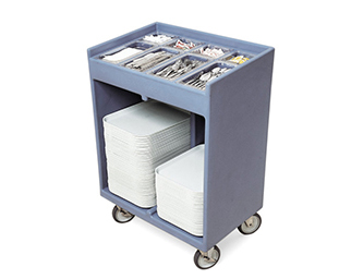 托盤餐具車 尺寸:640x940x1000mm